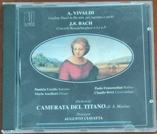 CD A. VIVALDI - J.S. BACH - ORCHESTRA CAMERATA DEL TITANO 1996 - FUORI CATALOGO