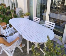 Tavolo e sedie vero legno originale Reguitti