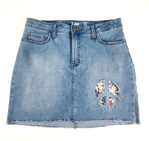 Lee denim minigonna donna - denim,