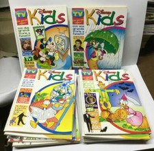 DISNEY KIDS supplementi sorrisi e canzoni tv COMPLETA 18 numeri  ottimi++