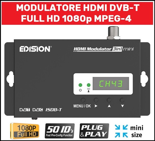Modulatore hdmi digitale - tv,