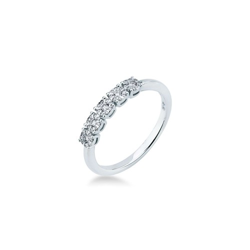 Anello riviera diamanti - , –