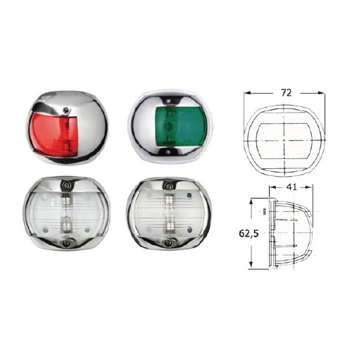 Luce via compact omologate - luce, di