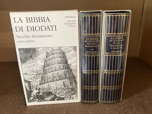 Bibbia diodati tre vol - diodati,