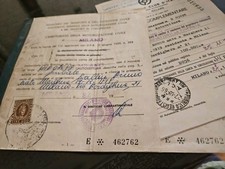 Fiat 1200 Granluce Libretto Circolazione E Complementare 1959