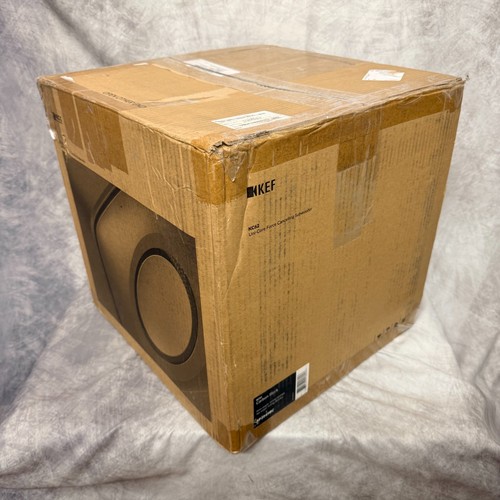 Kef kc62t subwoofer nero - kef,