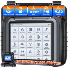 XTOOL D8S OBD2 Scanner Diagnostic Tool Topology Mapping ECU/Key Coding 42+ Reset