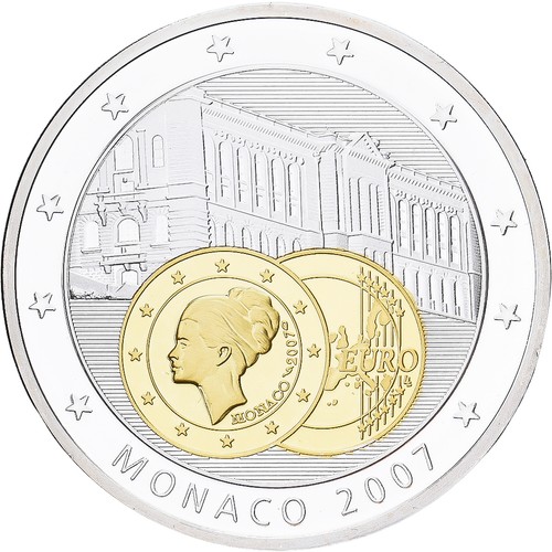 Monaco médaille 2 - monaco,, médaille,