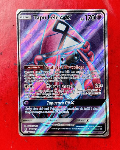 Lotto carte pokemon - gx, tapu