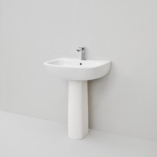Colonna in Ceramica Bianca per