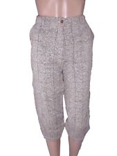 Penny Black Pantalone Ginocchio Da Donna Taglia 40 W26 Small S Beige Melange