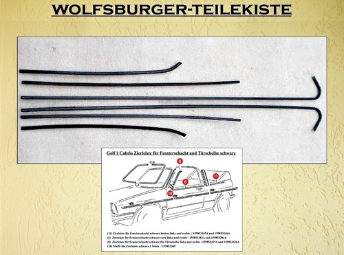 Modanature golf cabrio - golf,