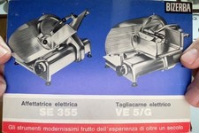 CARTOLINA BIZERBA BILANCIO BASCULE AFFETTATRICI TAGLIACARNE MILANO 1966 c.-1430