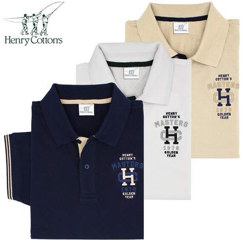 Polo uomo manica corta henry - polo,