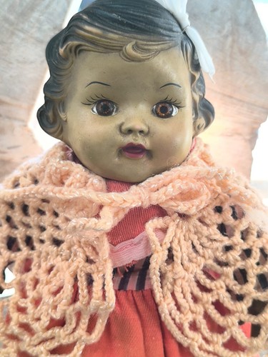 Bambola bambina vintage anni