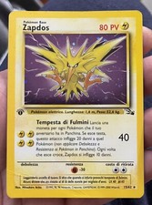 Carte pokemon Zapdos holo