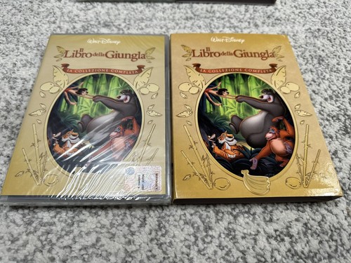 Dvd il libro della giungla - libro,
