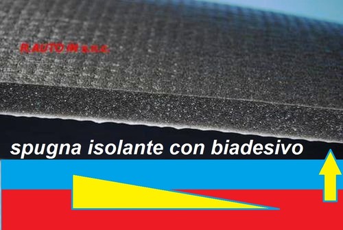 Isolamento spugna cofano - #spugna, #cofano