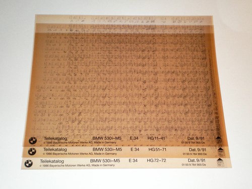 Microfiche catalogo ricambi - microfiche,