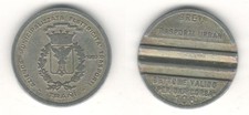 GETTONE AZIENDA MUNICIPALIZZATA TRASPORTI URBANI TRANI - TRANSPORT TOKEN ITALY