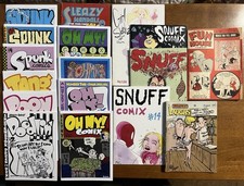 Enorme LOTTO x 17 mini fumetti Comix Company 7x firmati Dexter Cockburn RARI FUORI PRODUZIONE HTF 👀