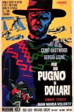 Poster Manifesto Locandina Cinema Film Western Eastwood Stampa Vintage 50x70 Cm.