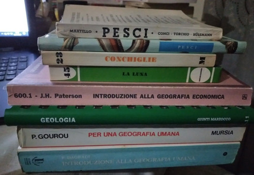 Lotto libri geografia umana - libri,