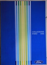 Collezione Ford 1988 (08/1987) -  Brochure Prospekt Depliant
