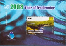 Grenada 2003 Anno Internazionale dell'Acqua Dolce,Acqua,Natura,Conservazione m/s MNH