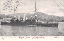 C5409) REGIA NAVE AFFONDATORE, ARIETE CORAZZATO O PIROFREGATA. VG NEL 190?.