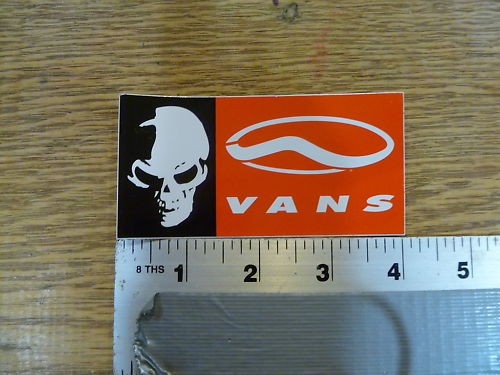 Adesivo vans scarpe skateboard - adesivo,