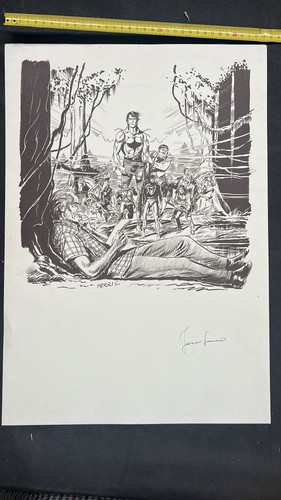 Litografia zagor gallieno - di,