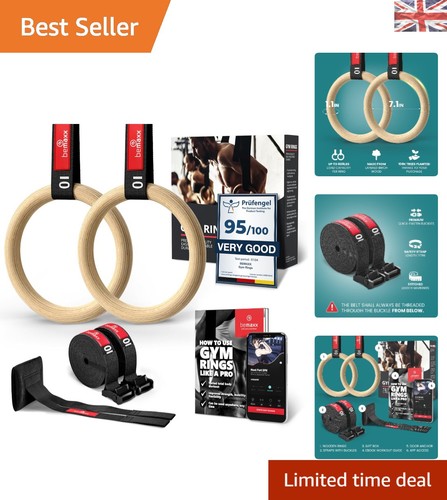 Set anelli ginnastica durevoli - anelli,