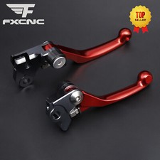 Leva Sporco Frizione Freno 3D per Honda CR125R/250R 2004-2007 XR250 1996-2004 Rosso