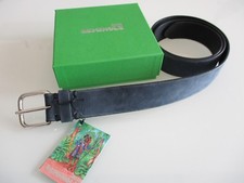 cinta cintura uomo blu