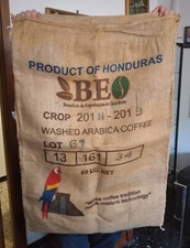 Sacco di iuta Originale Caffè  Honduras arredamento 