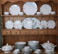 Winterling Bavaria 1907 + articoli per cena e tè in porcellana - rosa floreale in perfette condizioni