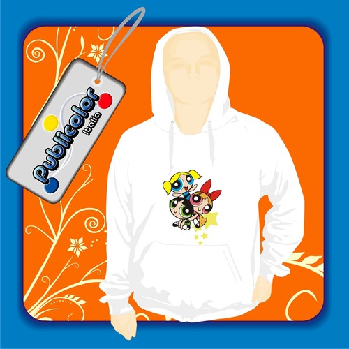 Felpa cappuccio superchicche - ,