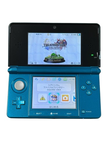 Console nintendo 3ds aqua - nintendo,