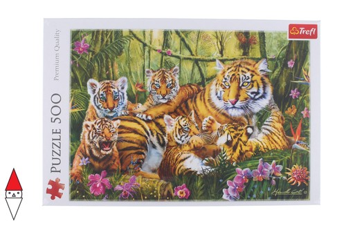 Puzzle animali trefl tigri - animali,