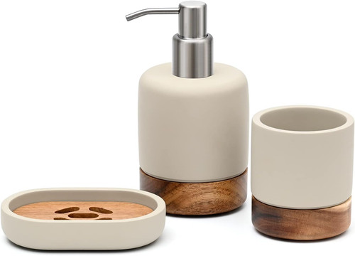 Set accessori bagno in - set, da
