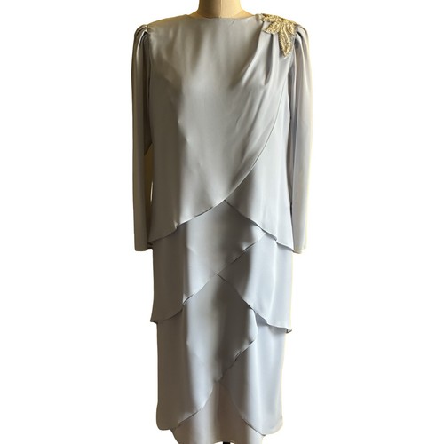 Abito mina vintage - vintage, grigio