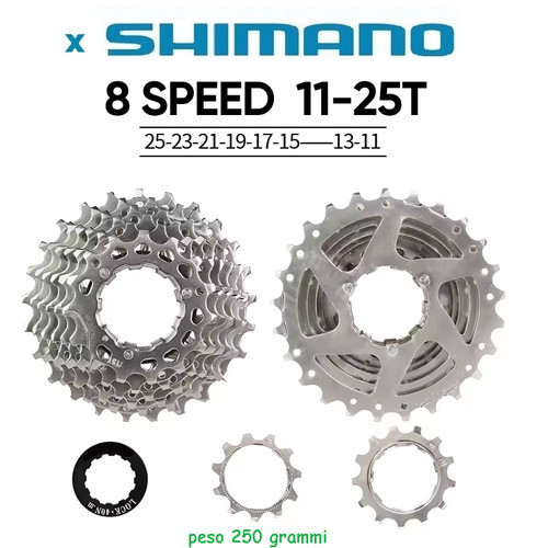 Cassetta pacco pignoni bici - pacco,
