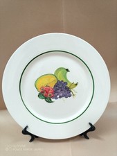 Piatto da portata, vassoio dipinto sottosmalto