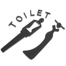  Poster Bagno Adesivi Adesivo