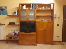 Mobile da soggiorno in legno di ciliegio in ottimo stato