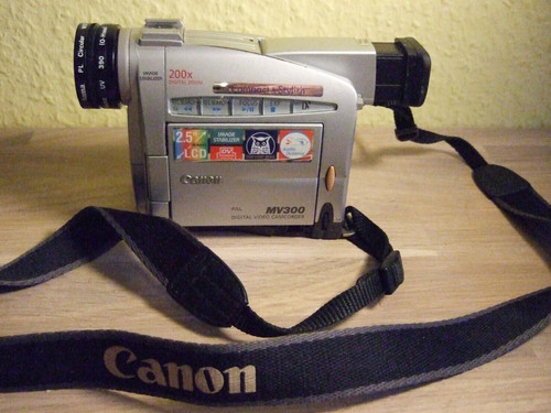 Videocamera canon 300 - videocamera,