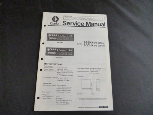 Manuale servizio originale - manuale, di