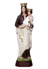 STATUA MADONNA DEL CARMINE CM