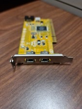 SCHEDA Controller Firewire PCI 32bit HP 441448-001 354614-006 2 uscite low prof